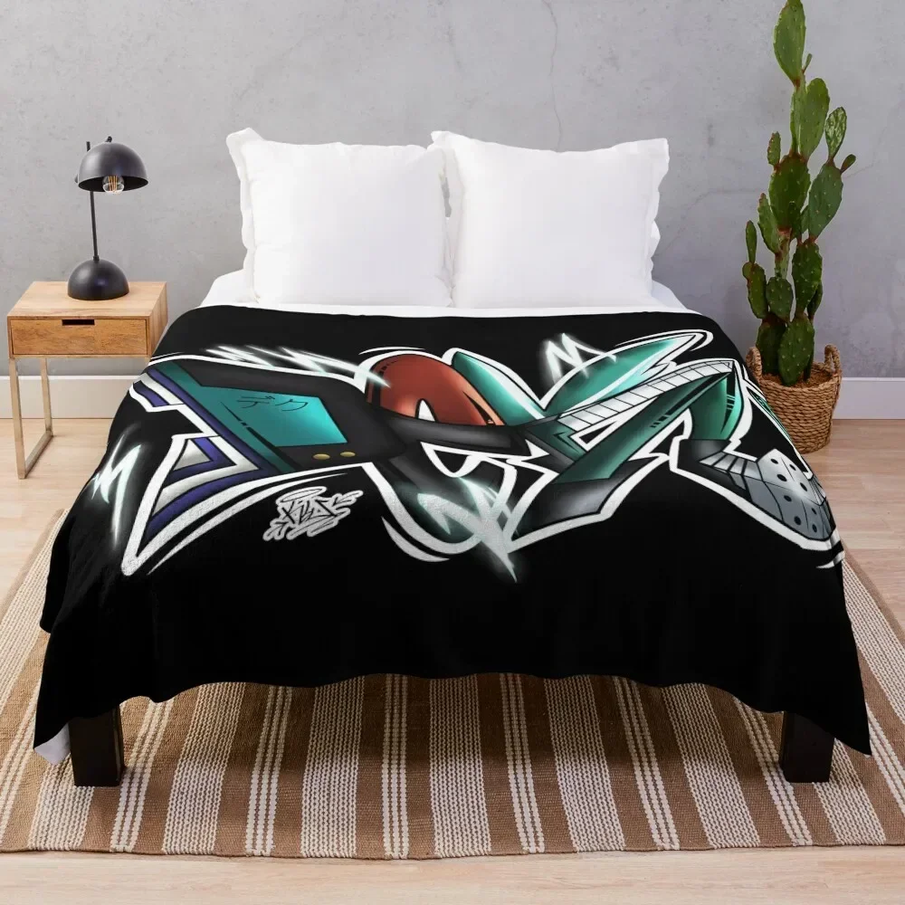 

Graffiti - Deku Throw Blanket warm winter Sofa Blankets