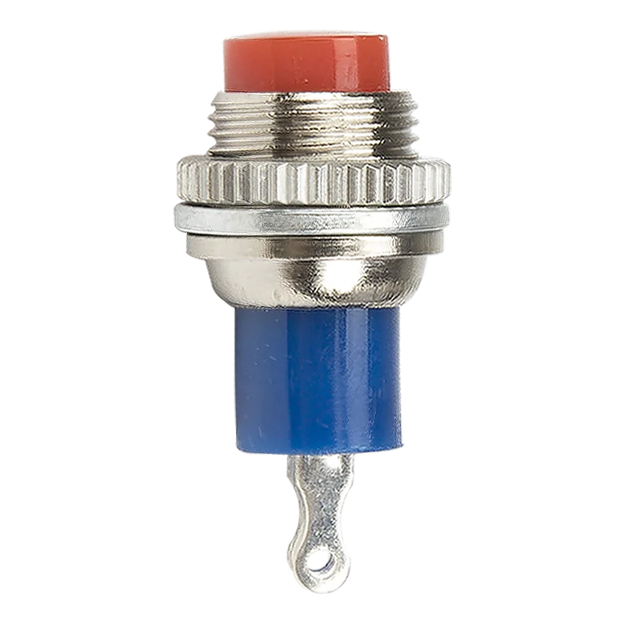 10 Buah/Banyak DS-315 10 Mm Reset Pada-(Off) Push Button Switch SPST Tombol Tekan