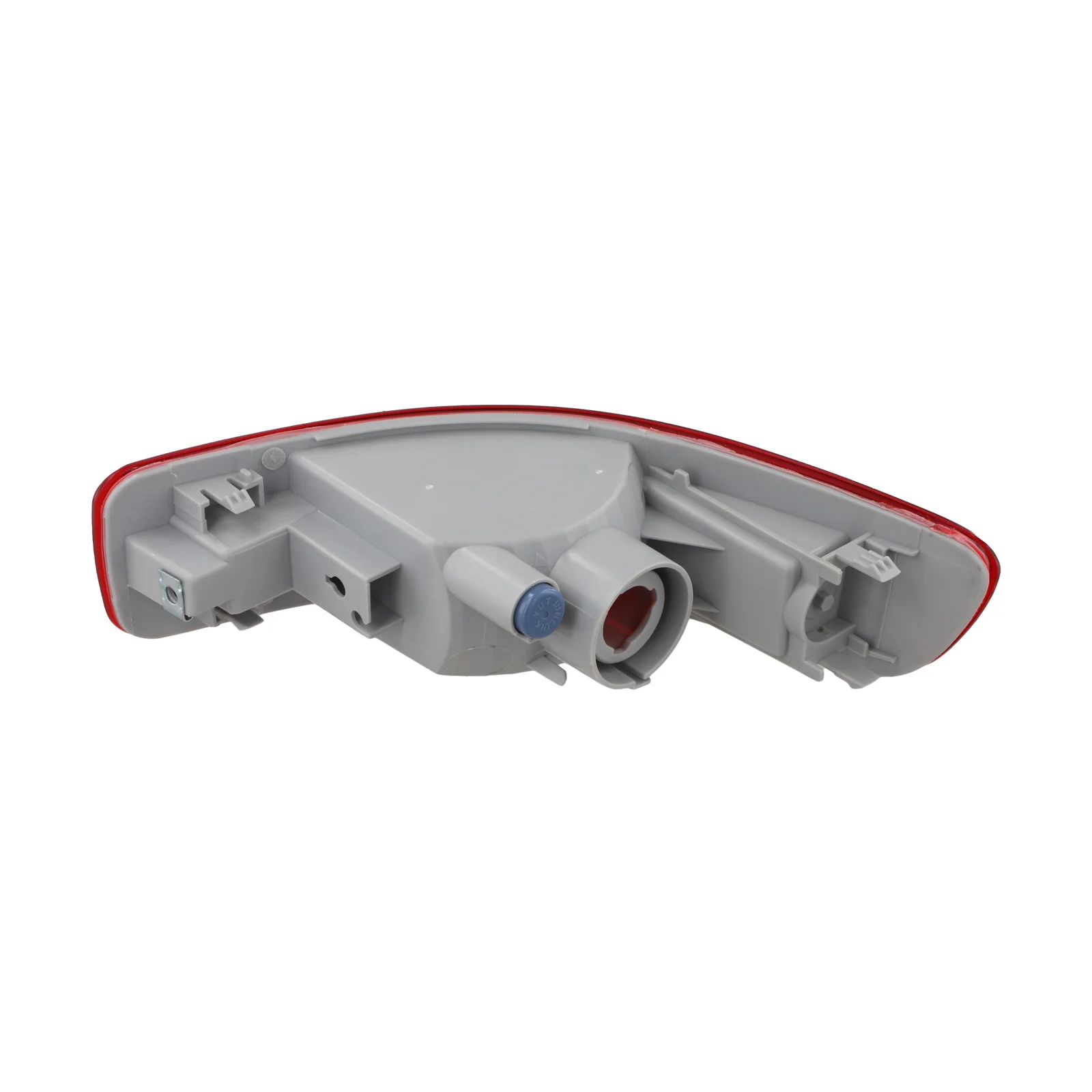 Vehicle Repair Rear Bumper Light Easy Install Rear Fog Light OEM Part 8355A004 Includes Bulb Hole Red Plastic Material