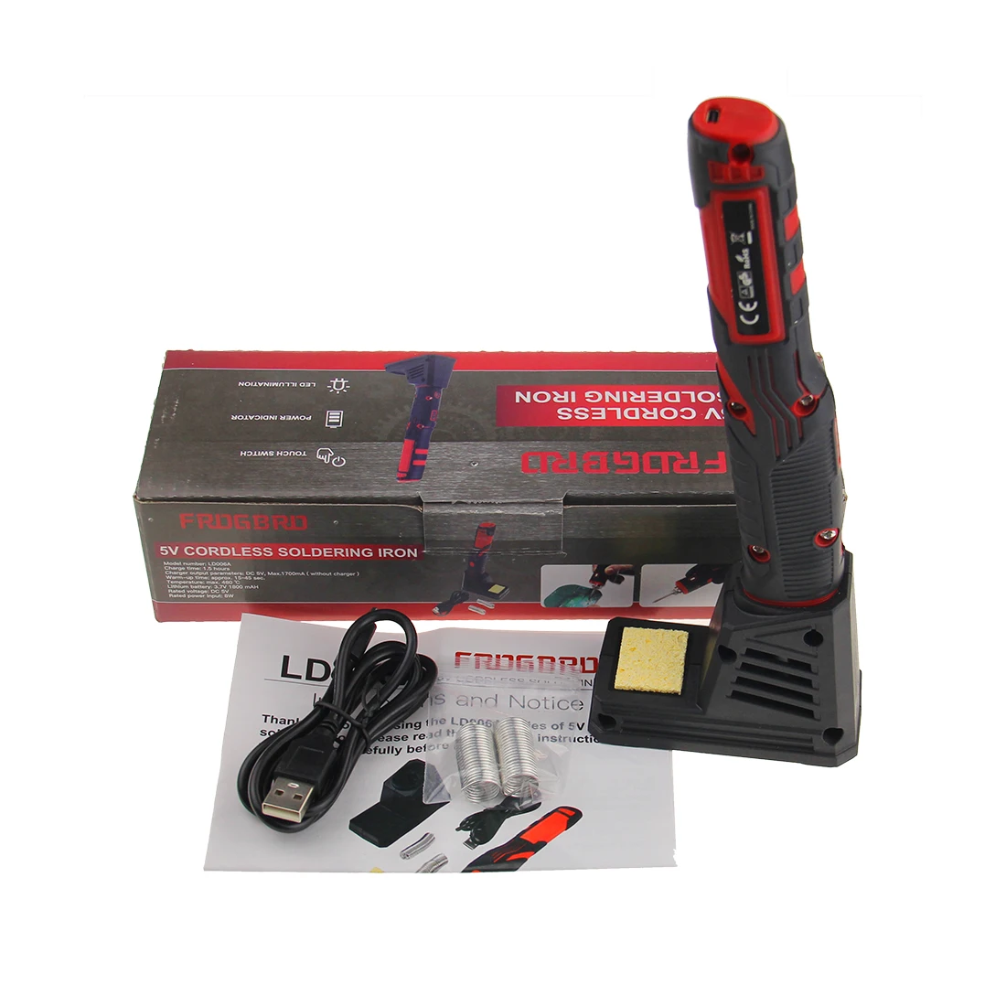 2022 professionale nuovo fai da te portatile mini saldatore senza fili USB con batteria al litio ricaricabile