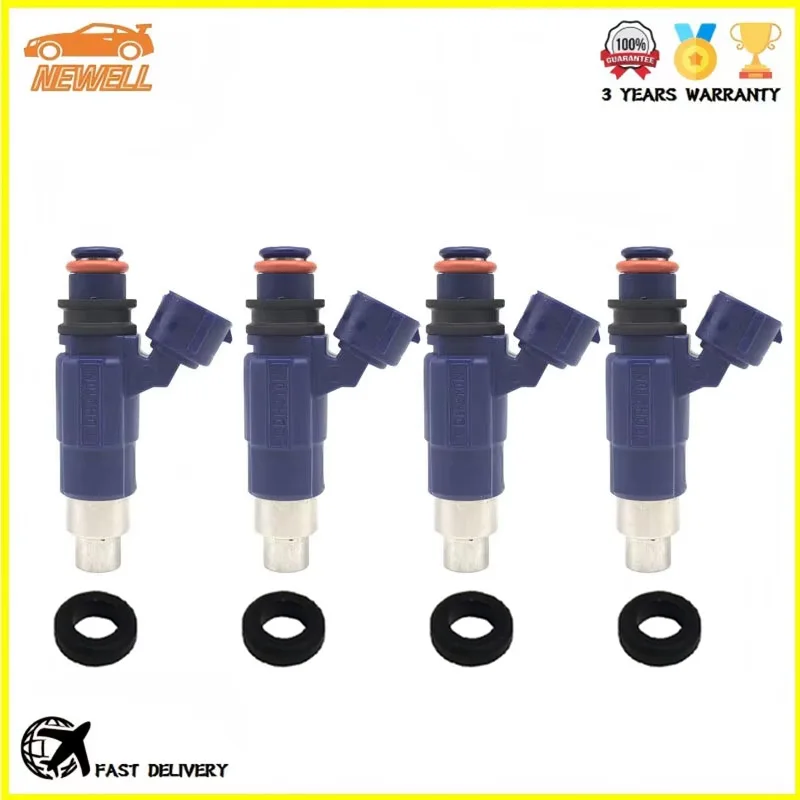 4pcs CDH210N 60E-13761-00-00 0280155736 MD317101 MD325455 Fuel Injector For MITSUBISHI DIAMANTE F31A F41A 6G73 Engine Nozzle
