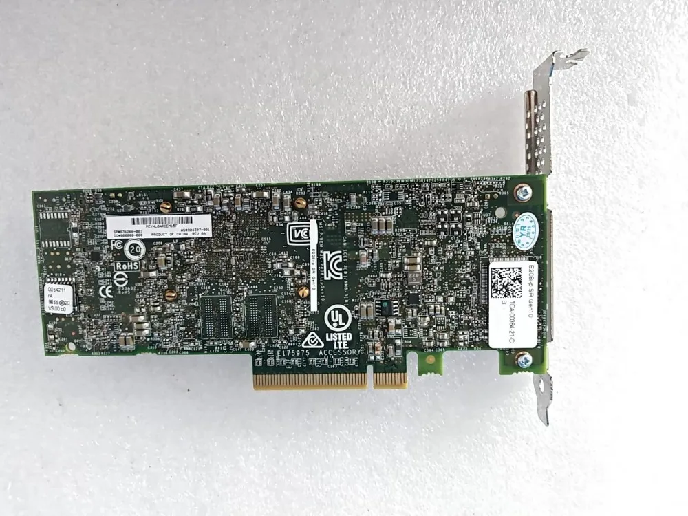 E208i-p SR Gen10 12G SAS RAID Controller, PCIe 3.0 x8 8-Port Internal Array Card
