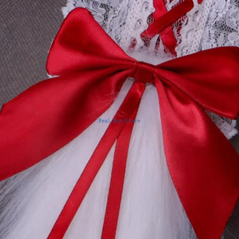 

U13D японская Лолита, пушистая повязка на голову с кроличьими ушками, оборками, кружевной лентой и бантом, милая повязка для для