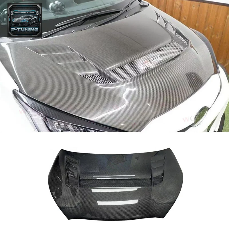 

VRS Style Carbon Fiber Engine Hood for Toyota GR for Yaris Mxpa12 Gxpa16 2020-2023 Front Hood Bonnet Vent Bodykit New Condition