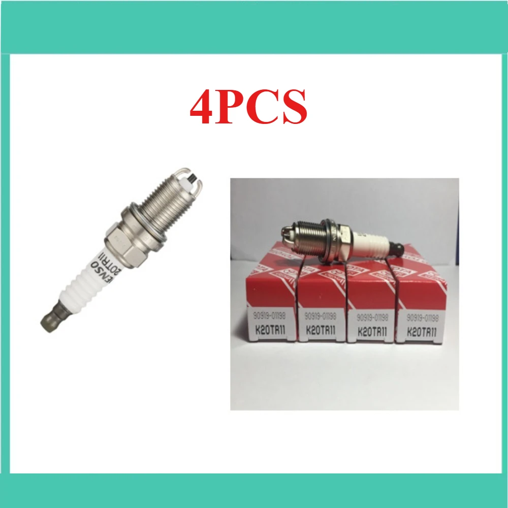 НОВЫЕ 4 шт. 90919-01198 K20TR11 Свечи зажигания для Toyota Camry Caldina Nadia Picnic RAV4 Sienna Solara Coupe 9091901198 90919 01198