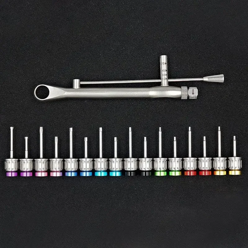 COXO 360513 DSX Dntal Instrument Impant Torque Wrench Planting Repair Tool Kit