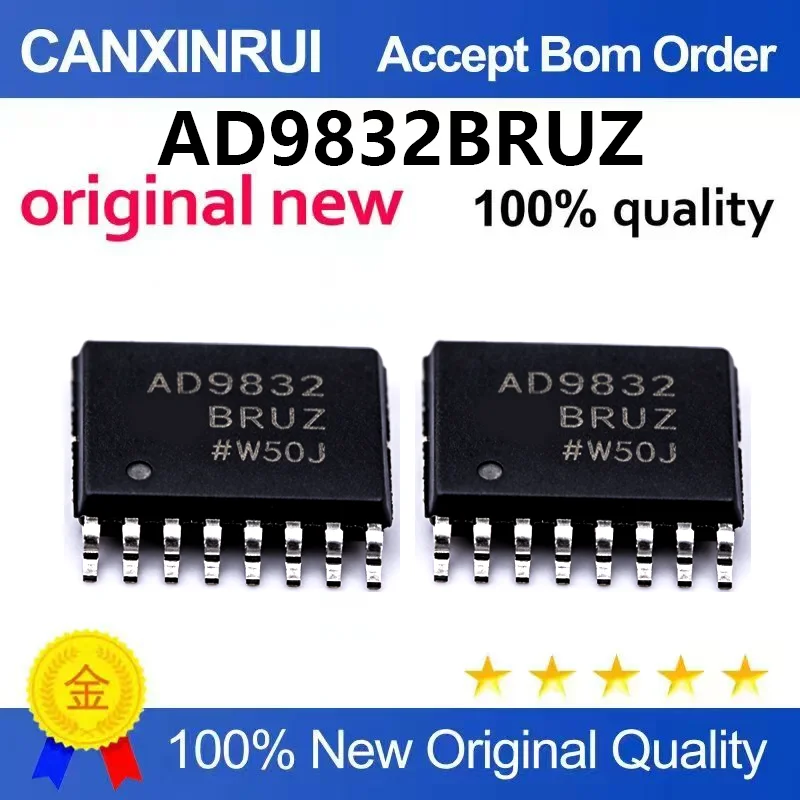 (5pcs-100pcs)New original AD9832BRUZ packaged TSSOP-16 process manufactured digital control oscillator chip IC