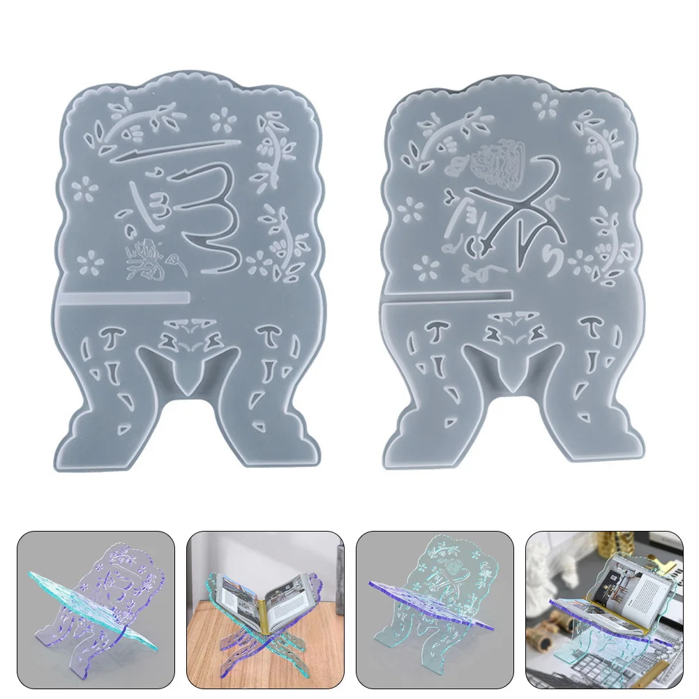 قالب رف الكتب DIY من السيليكون لخزانة كتب القراءة، متين وآمن وخفيف الوزن، تخزين مدمج، سهل الاستخدام، متعة عملية