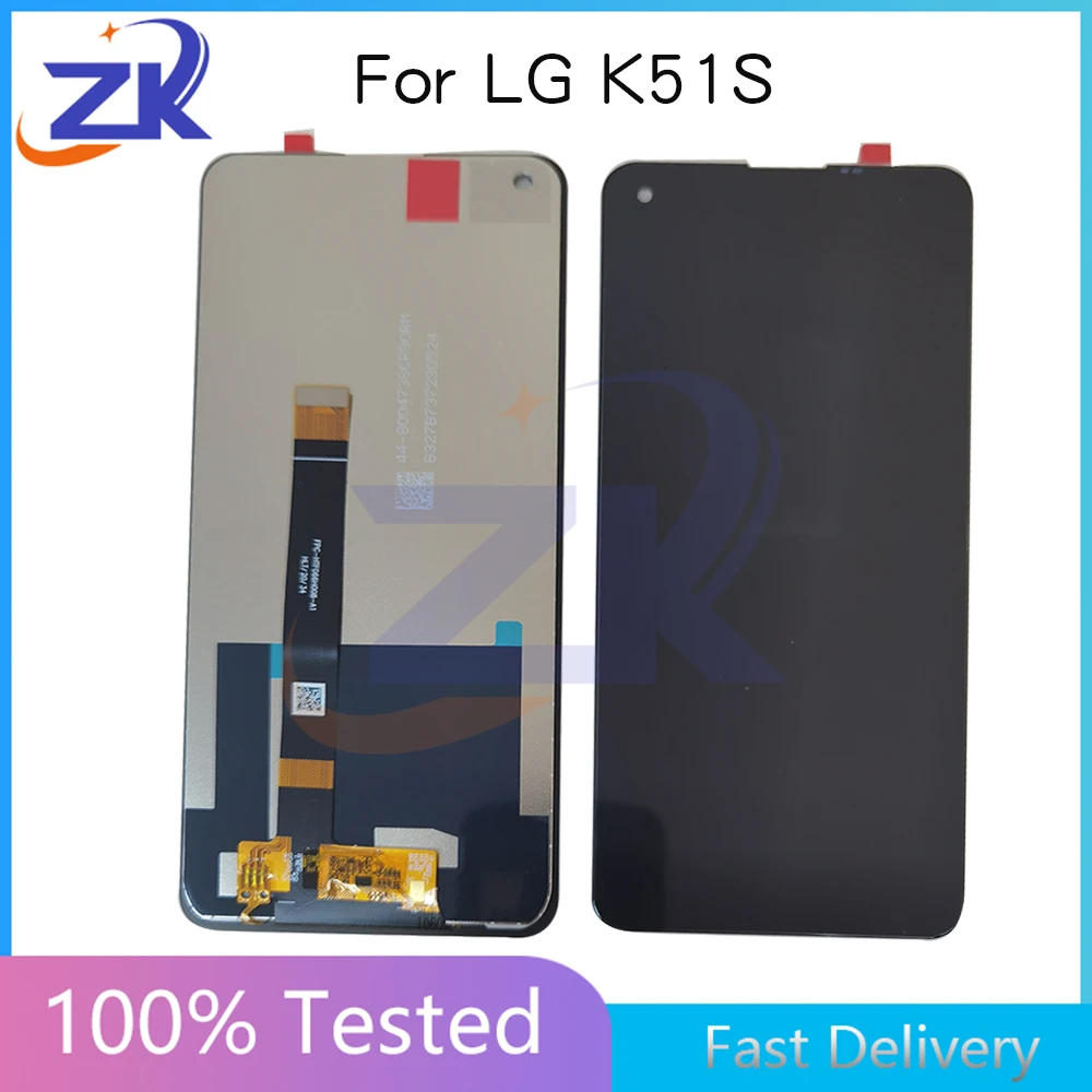 

100% Test LCD For LG K51S LCD LMK510EMW LM-K510EMW LM-K510 LCD Display Touch Screen Digitizer Assembly Repair Parts