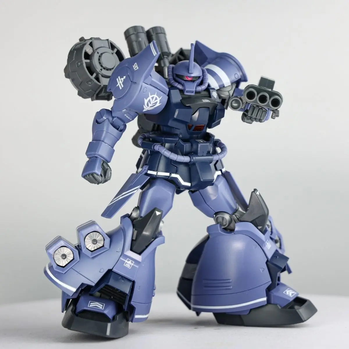 STAR Real Color Blue Flying Tiger Special Heavy Cannon HG1/144 Model Kit with Water Decals & Flight Pack,Action Figure