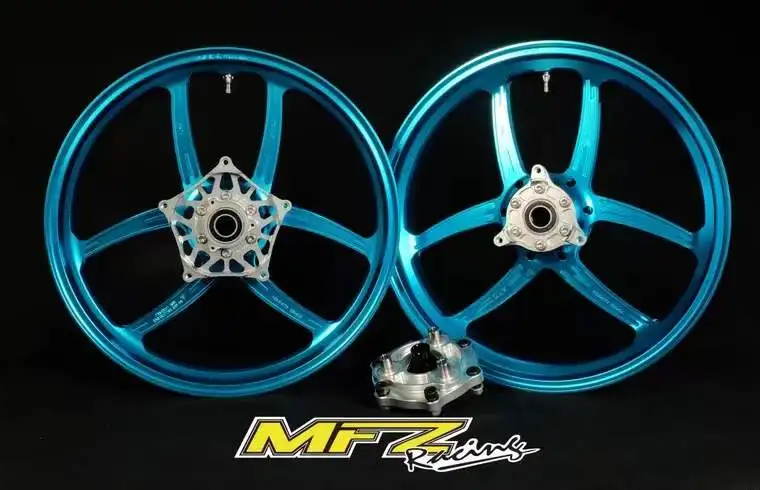 Mfz-racing Twin Star Style Kawasaki Ninja 400 Z400 modified lightweight forged wheels