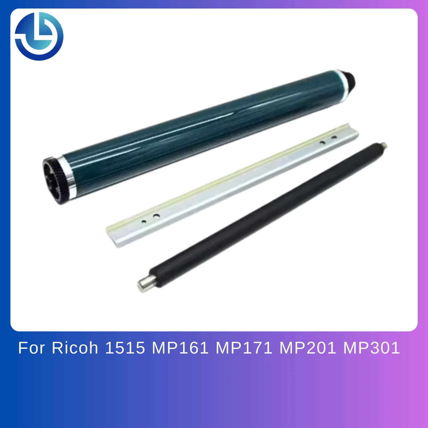 Drum Unit Rebuild Kit for Ricoh 1515 MP161 MP171 MP201 MP301 DRUM+Cleaning Blade+Charger Roller 1515 MP 161 171 201 301
