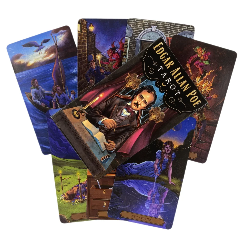 Manara Tarot Cards Divination Deck English Versions Edition Oracle Board Playing Game For Party