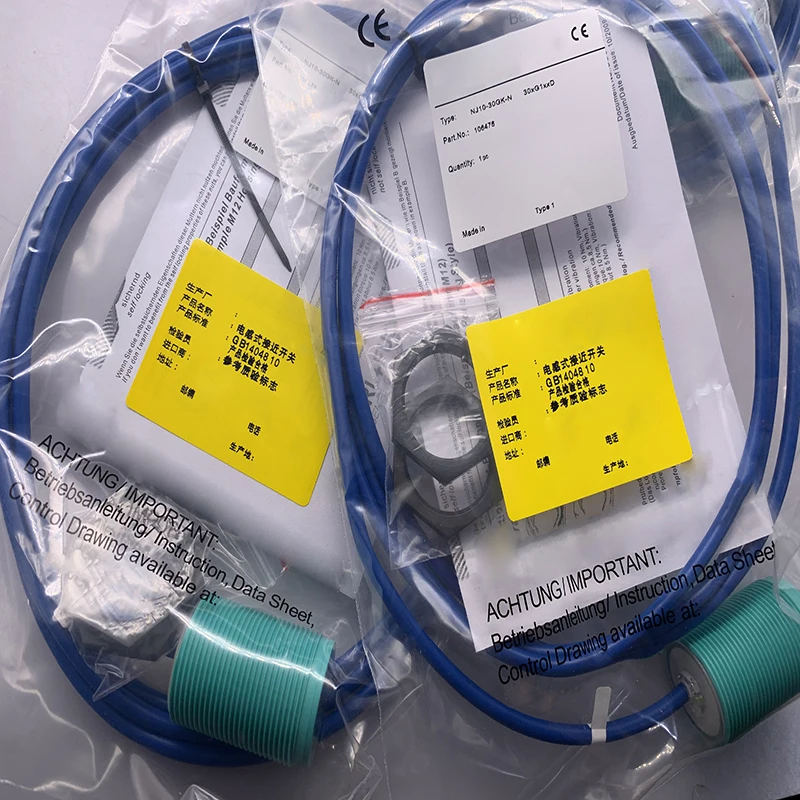 

В наличии: Новый индуктивный датчик приближения NJ10-30GK-N/5M/15M. Гарантия 1 год. Высокое качество. Доставка DHL, FEDEX, UPS.