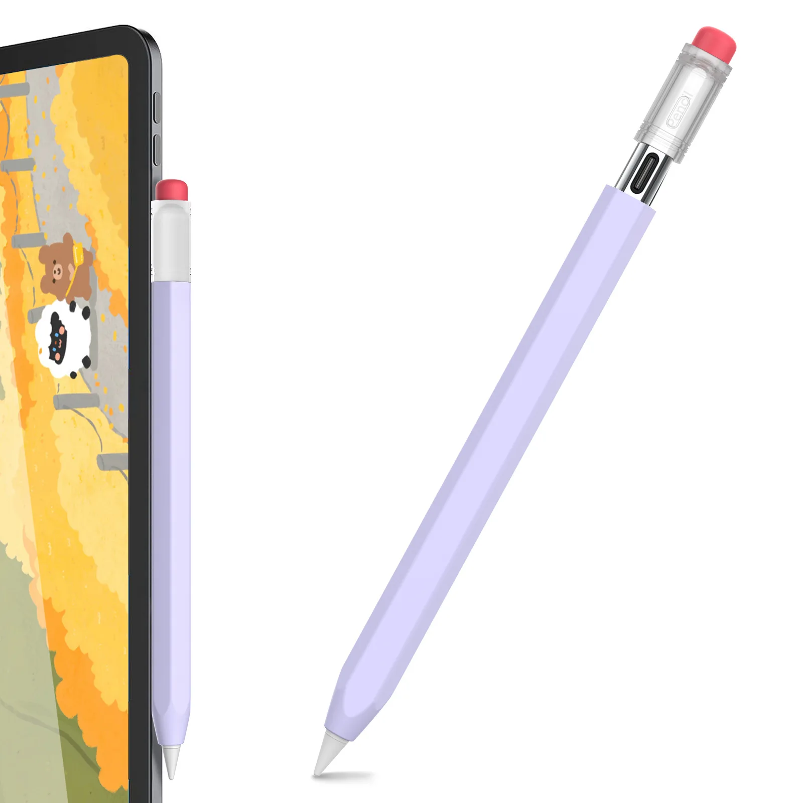 Silicone Protective Cover for Apple Pencil 3 USB C for IPad Air