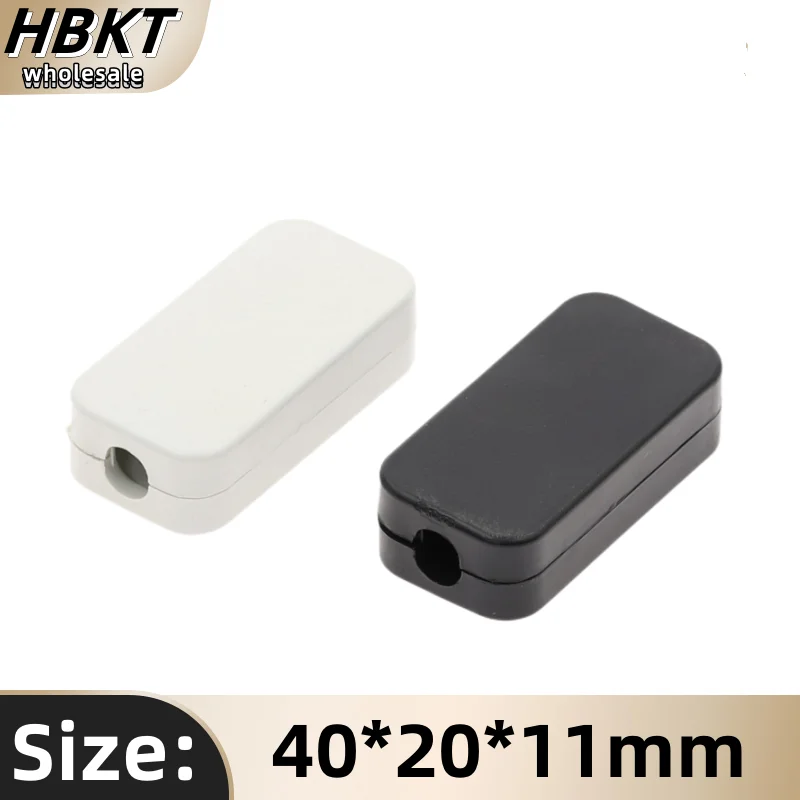 1pcs 40x20x11mm Black Electronical Plastic ABS DIY Junction Project Box Enclosure Case