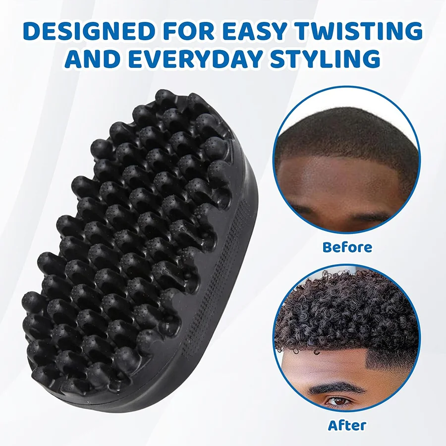 Sikat Rambut Keriting, Sikat S - Twist Sponge Coil ulasan dan harga