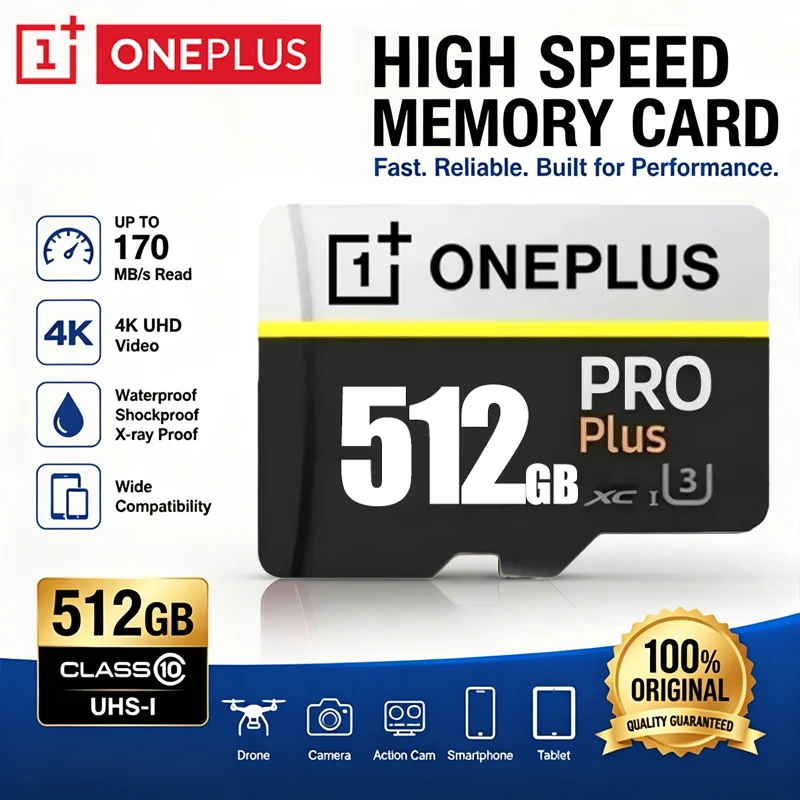 Microsd Card Tablet - OnePlus 2TB High-Speed V30 A2 4K