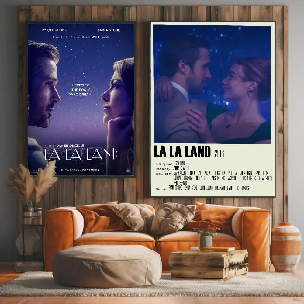 classic movie L-La La Land-D Painting Calligraphy Artwork for Living Room Bedroom Office Home Decor