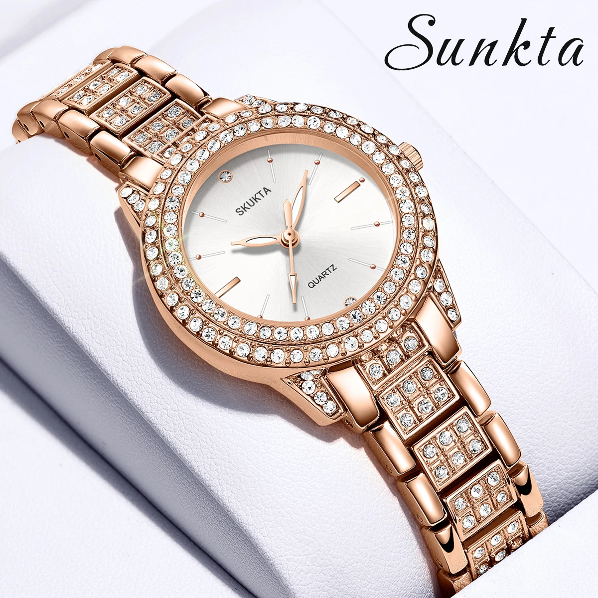 Sunkta Women Watch Women\'s Bracelet Watch Fashion Sport Waterproof Quartz Watches For Women Reloj Mujer