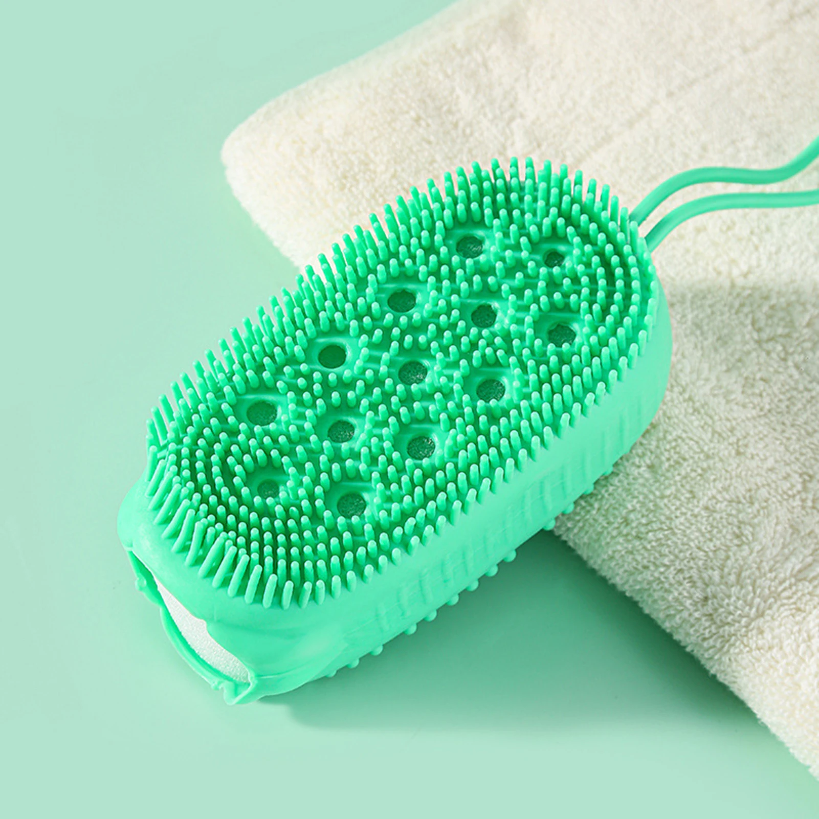 Bath Massage Shower Brush Stimulates Blood Flow Body Cleansing Brush for All Kinds of Skin Body Cleaning