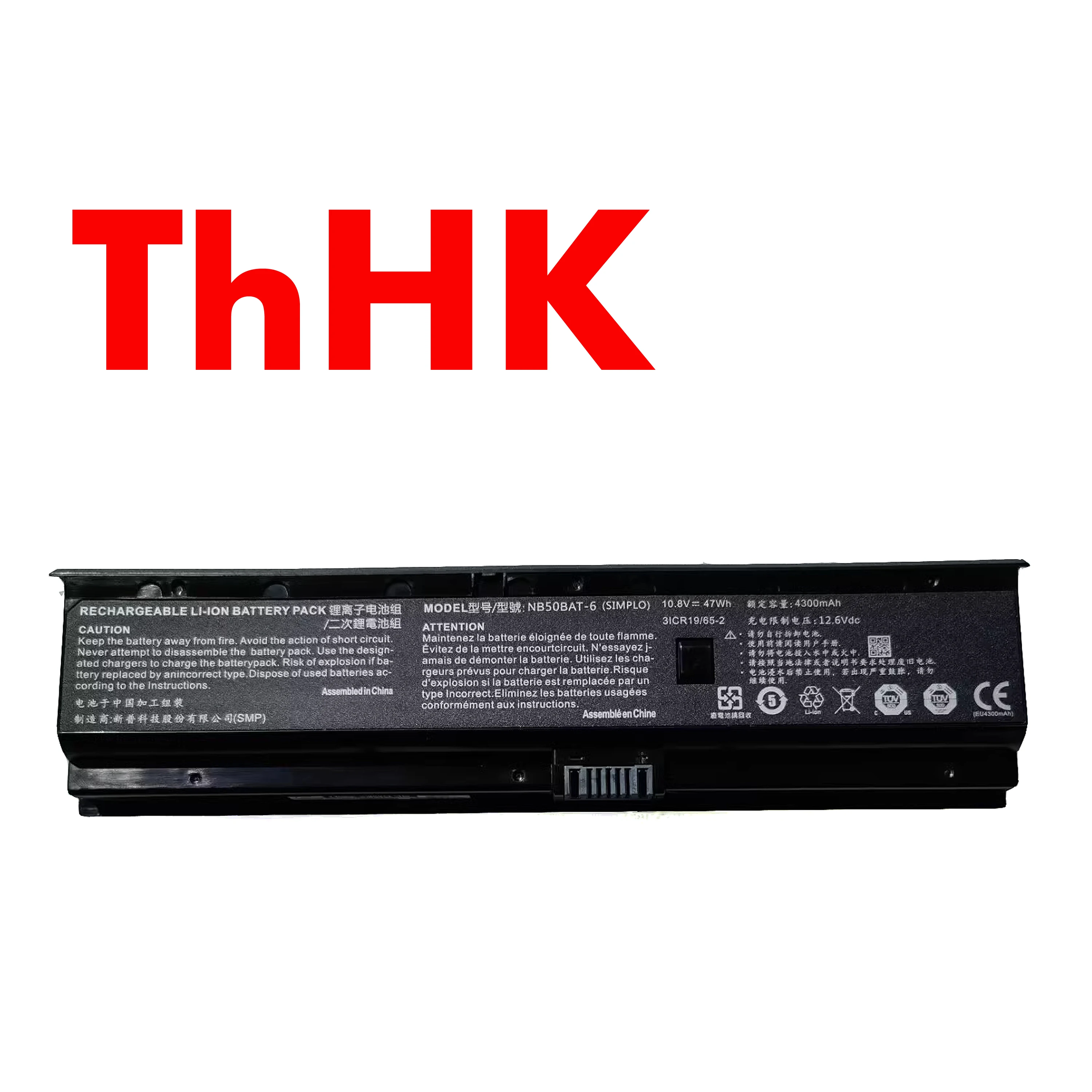 Genuine Original 47Wh NB50BAT-6 Battery For Cjscope QX-350 RX Clevo NB50TK1 NB50TJ1 NB50TL NB50TZ Shinelon HUIMIEZHE DD2