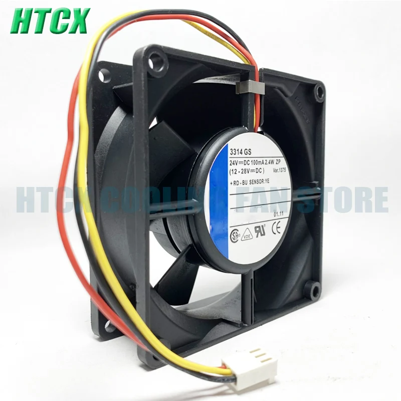 New 3314GS 9032 9CM 24V 2.2W 3-wire Frequency Converter Cooling fan