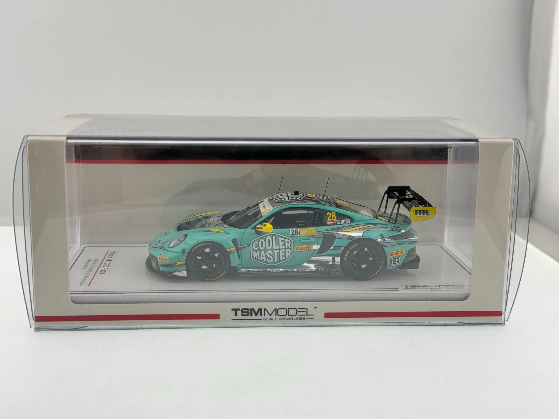 

Литой под давлением TSM масштаб 1/43 Porsche 911 GT3 R # 28-модель автомобиля из смолы, Коллекционная игрушка, подарок, сувенир, витрина, орнамент