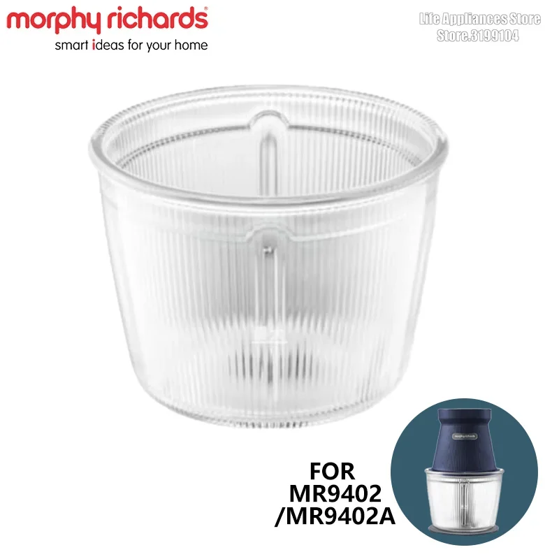 Morphy Richards MR9401 maszynka do mielenia mięsa oryginalne części zamienne do rozdrabniacz do żywności głowica silnika miska do mieszania ze