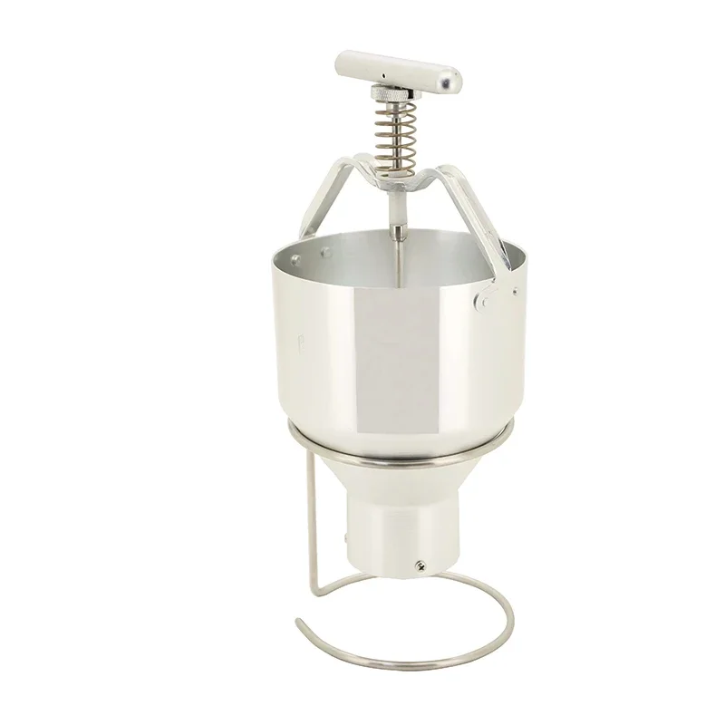 2026 Portable Stainless Steel Mini Manual Donut Maker Machine Handheld Cake Donut Hopper Donut Dropper Griddle Cake Maker