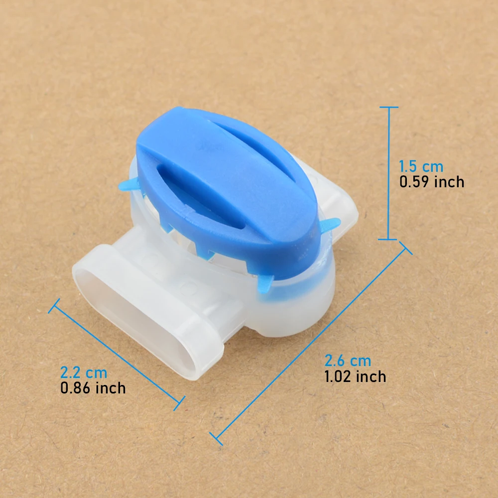 Robotic Lawn Mower Connectors 3 Pin 314 Wire Connectors Electric Cable Terminal for Husqvarna/Gardena/Worx/Robomow Lawnmower