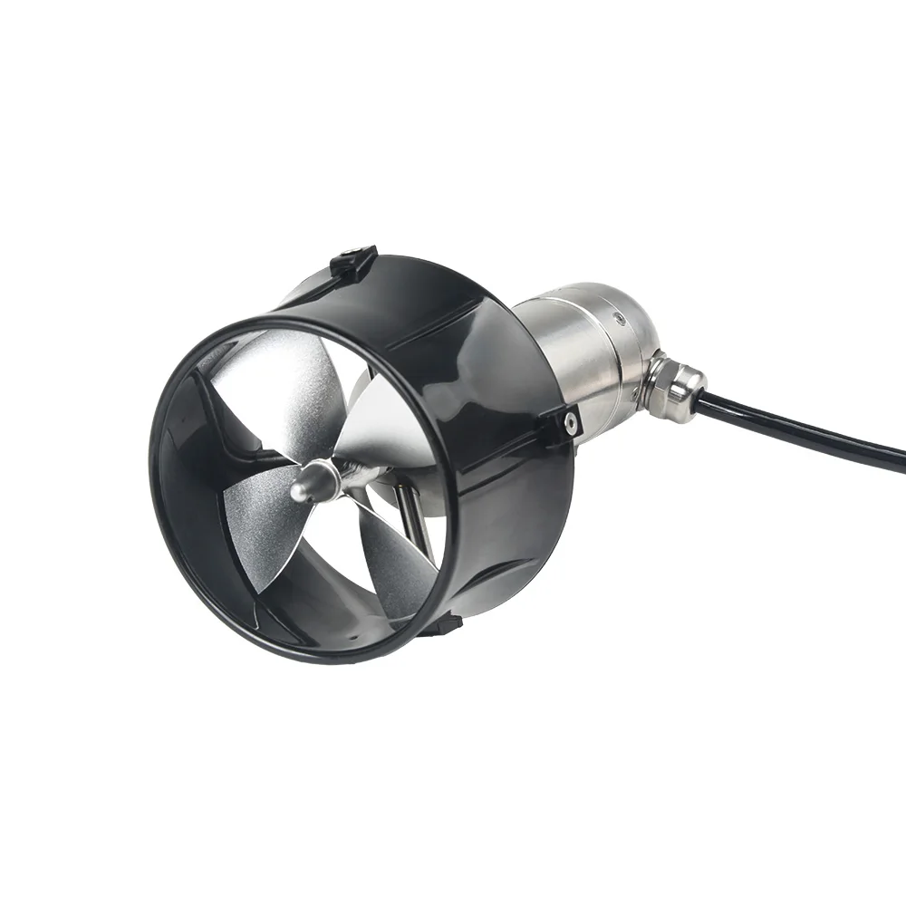 FATJAY KYI-8ET 24V 8KG propulsor submarino de empuje ESC incorporado, acero inoxidable 316 es anticorrosivo para barcos RC