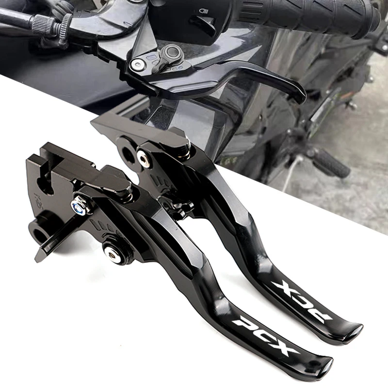

2025 New Brake Clutch Lever Motorcycle CNC Adjustable Brake Clutch Levers For Honda PCX150 PCX 125 pcx150 2018-2025+ Accessories