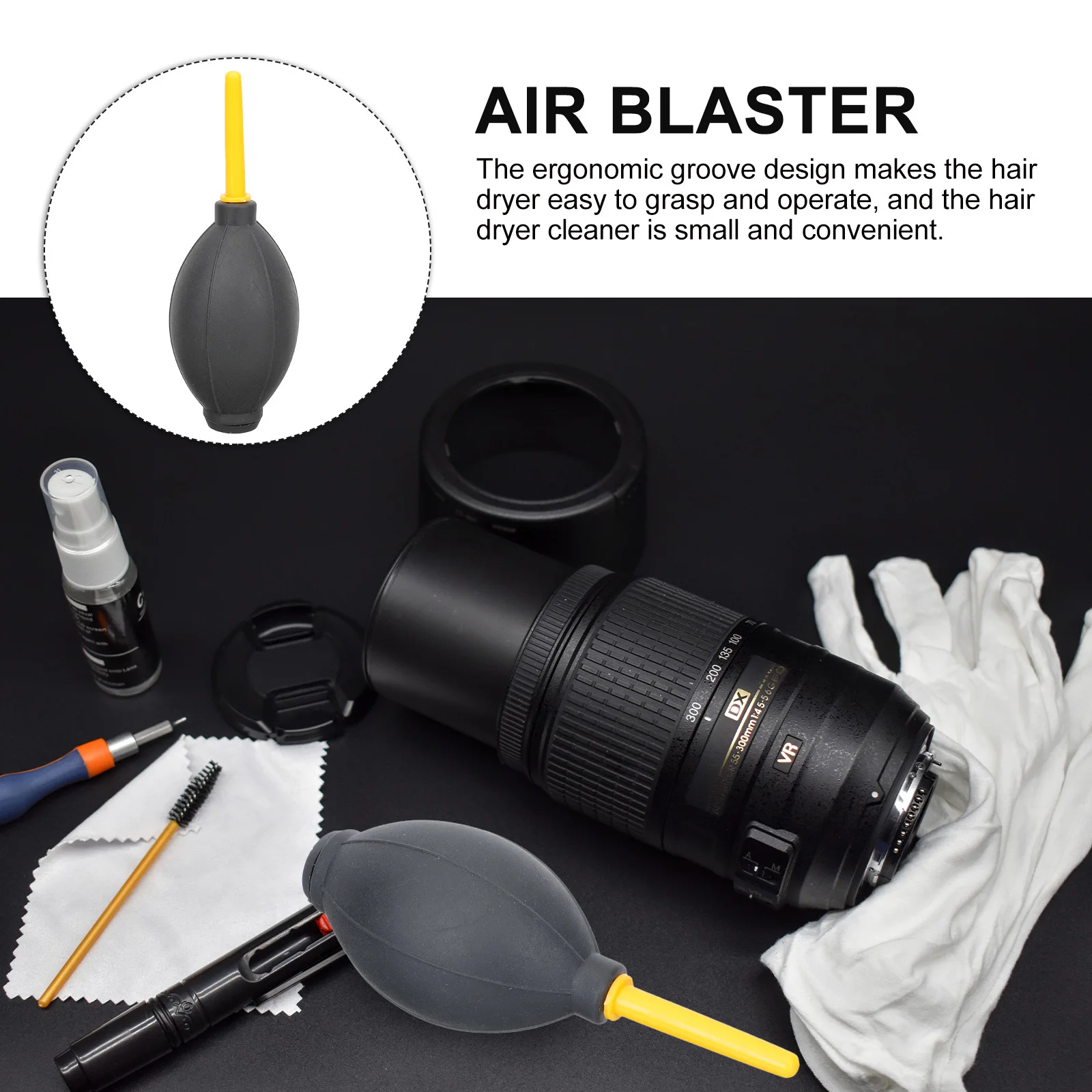 

3Pcs Rocket Blower Camera Lens Cleaner Dust Removal Tool for Pc LCD Filters Telescopes Air Air Blower Camera Lens Cleaner