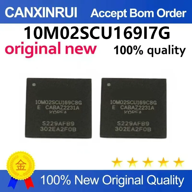 (5pcs-10pcs)Brand new original 10M02SCU169I7G package UBGA169 FPGA - Programmable Logic Unit IC chip