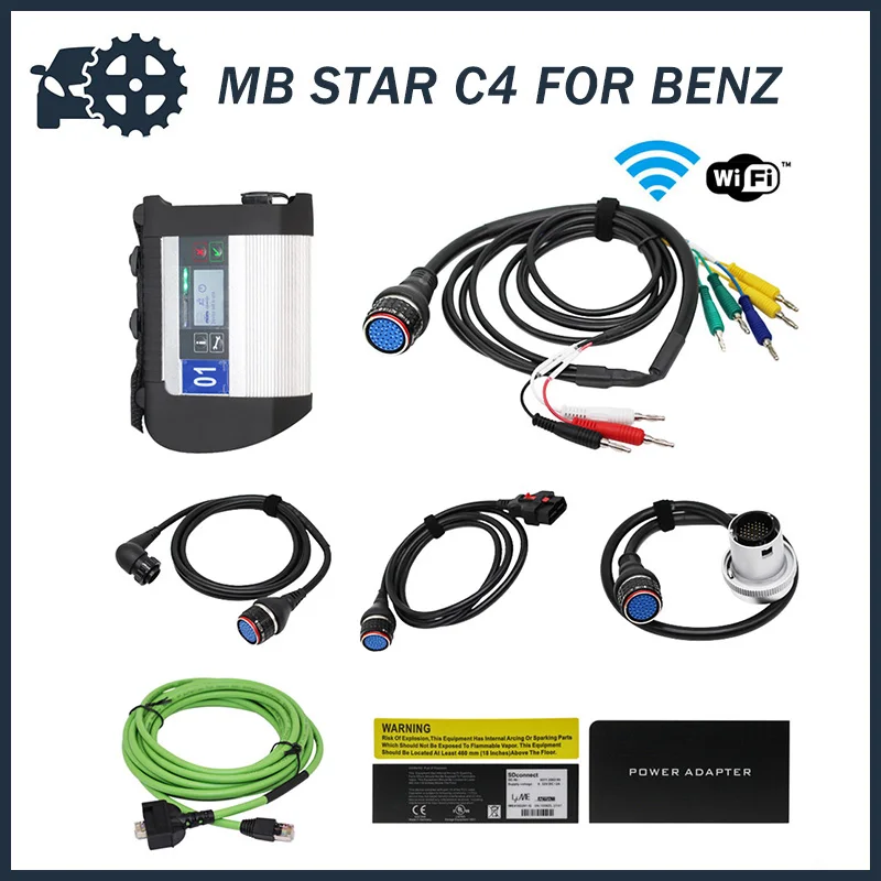 Wifi Mb Star C4 Obd2 Scanner Mb Actros Diagnostic Tool Star C4 Diagnostic Tool Obd2 Obdii Wifi Doip Scanner For Mercedes Ben-z