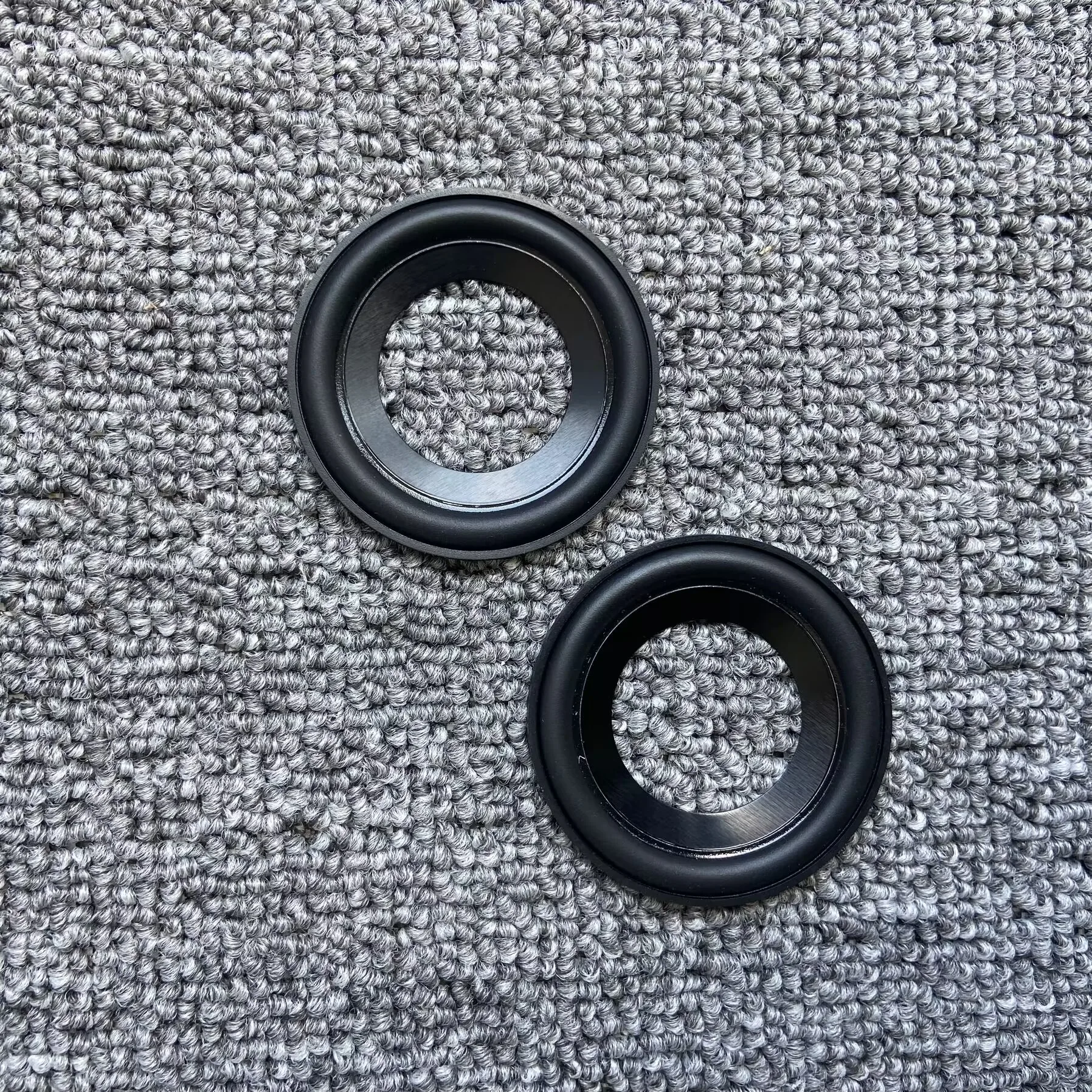 GHXAMO 2 inch 50mm Speaker Aluminum Basin+Rubber Edge Horn Repair Parts 2PCS - Image 6