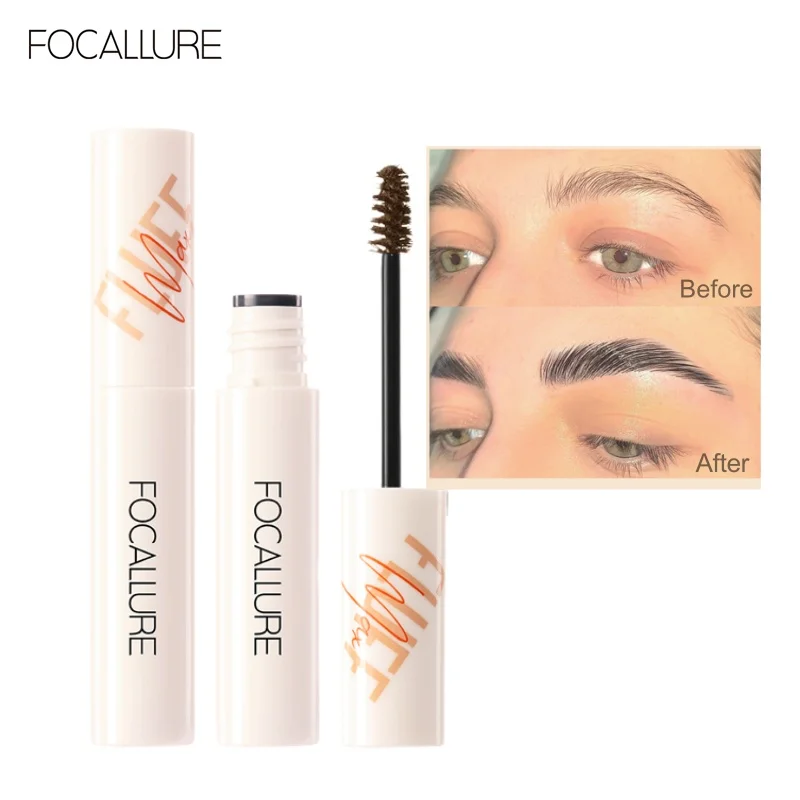 Wholesale FOCALLURE 3D Eyebrow Gel Wax Sculpt Soap Long-Lasting Waterproof Eye Brow Enhancers Styling Cream Makeup Cosmetics