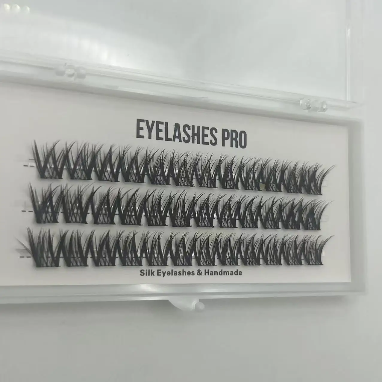Z018 Makeup Eyelash Extension Segmented Flase Lashes Dramatic Lash Bundles Soft Ribbon Strip Eyelashes Makeup Lashes NEW