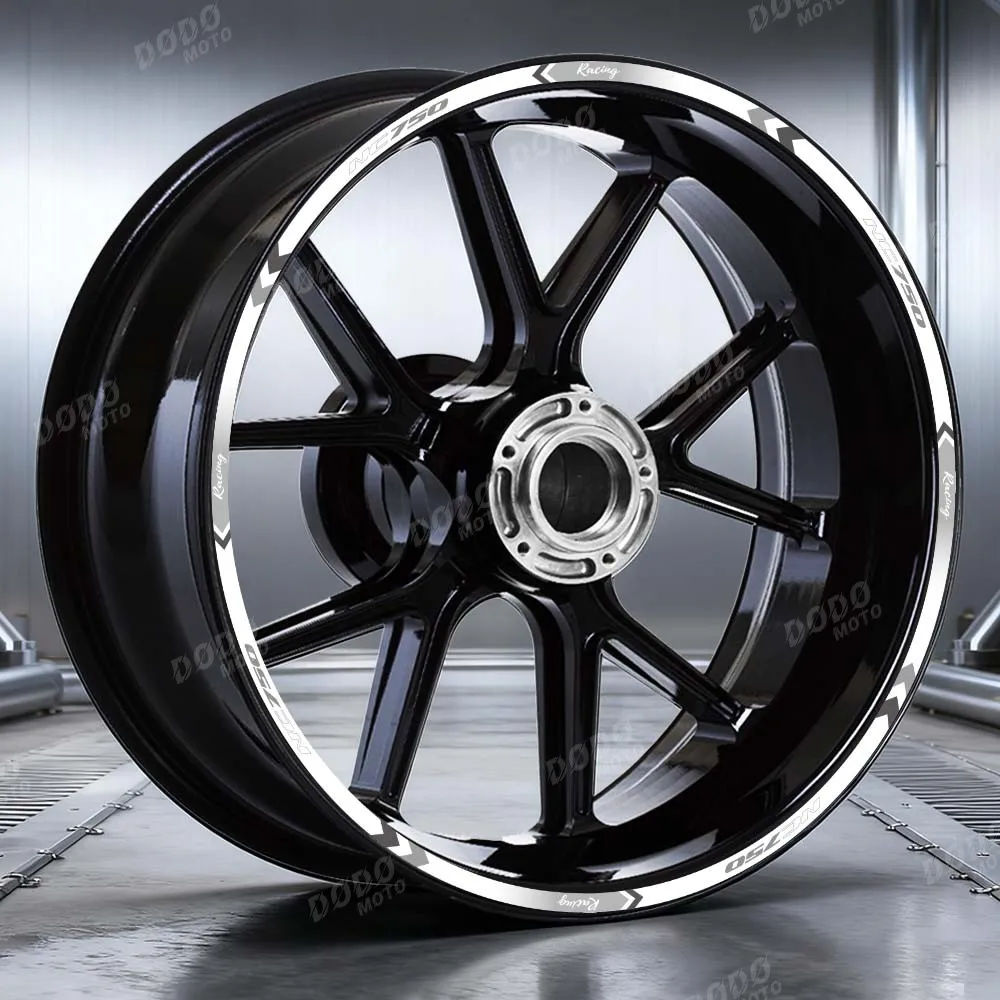 For NC750X NC750 NC 750 X 750X 2014-2024 17 Inch Motorcycle Reflective Wheel Sticker Waterproof Decorative Accessories PVC Decal
