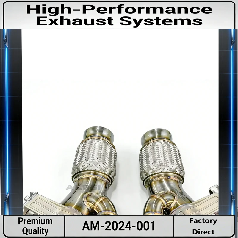 

High Performance Exhaust Valve with Insulation Layer & OEM Valve for McLaren Artura Spider 3.0T 2023-2025