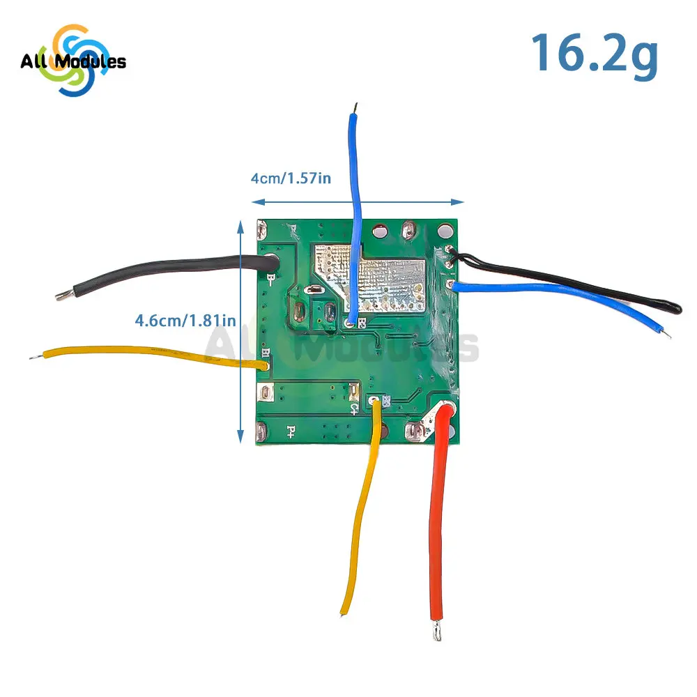 5S 20A Li-ion Lithium Battery Charger Protection Board 18V 21V Battery Charging Protection Board BMS Module For Power Tools