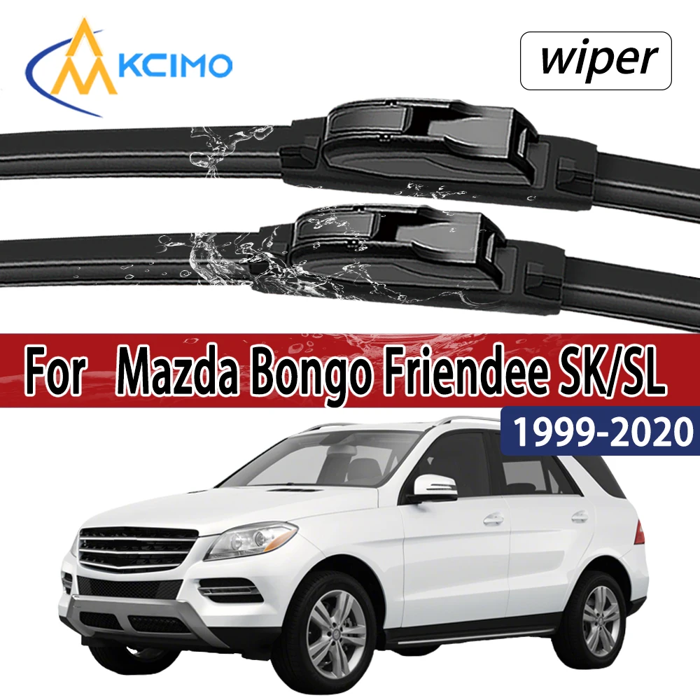 Für Mazda Bongo Friendee SK/SL 1999-2020 Frontscheibenwischerblätter 2 Stück Windschutzscheiben-Fenster-Zubehör