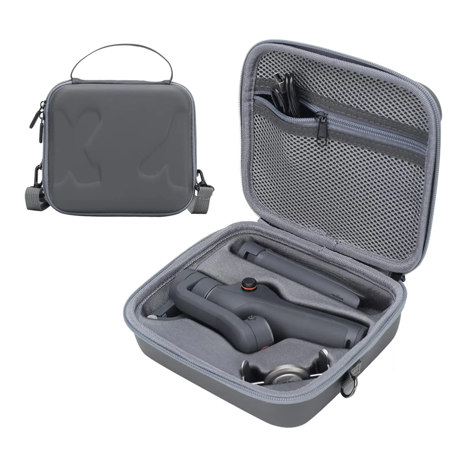 Travel Case for DJI OM 6 - Portable Storage Bag Hardshell Carrying Case Fits DJI Osmo Mobile 6 Accessories Organizer Case