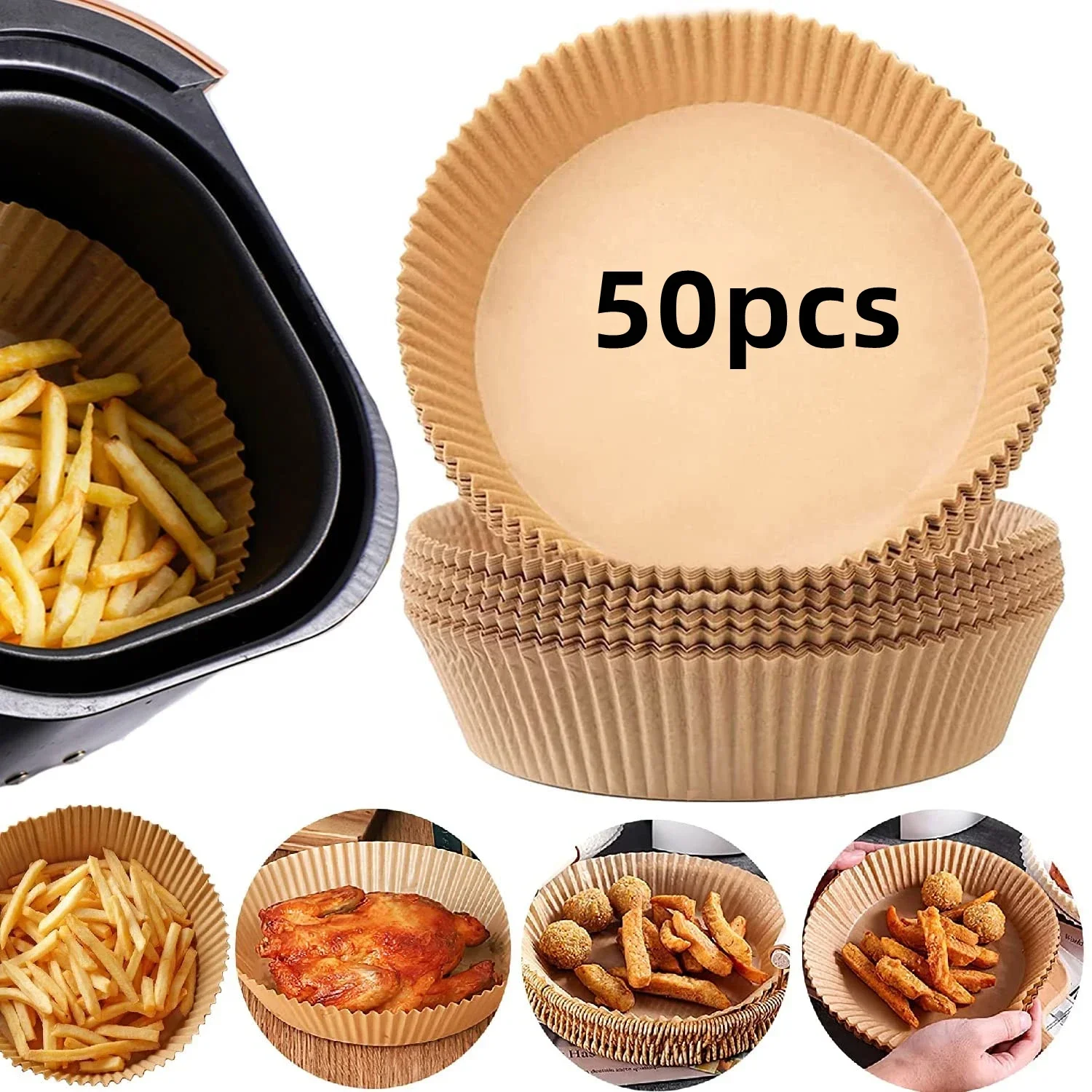 50pcs Round