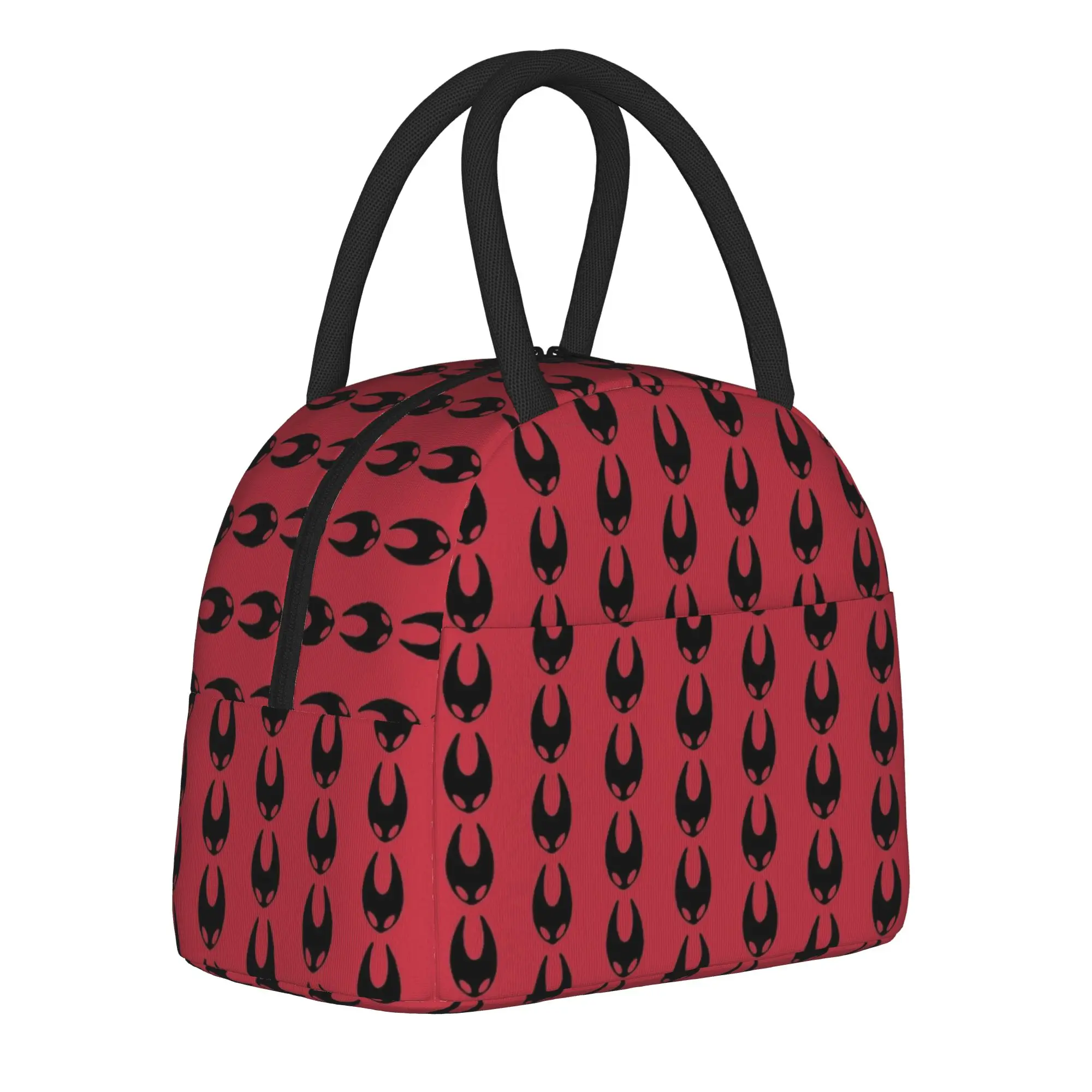 Hollow Knight Silksong Hornet Shade Insulated Lunch Bag Cooler Bag Reusable,Lunch Container Game Cartoon Large Lunch Box Tote