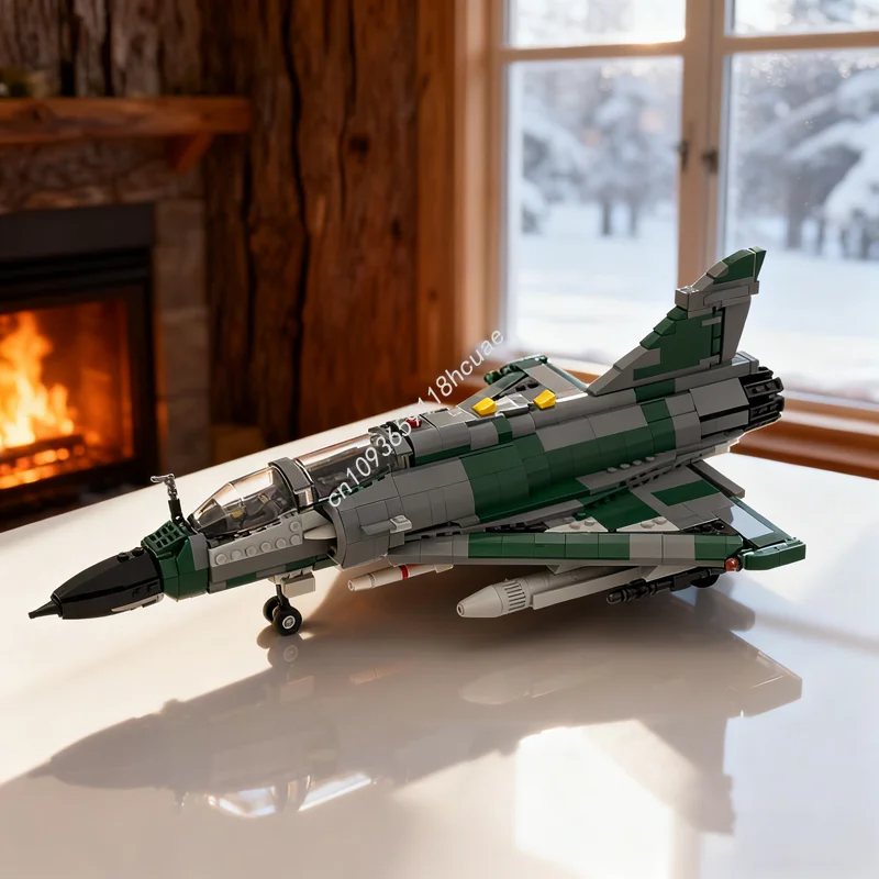 

1269pcs MOC Dassault MIRAGE D 1 Scale Creator Model Christmas Gifts Building Blocks Architecture Assemble DIY Idea Toys Birthday