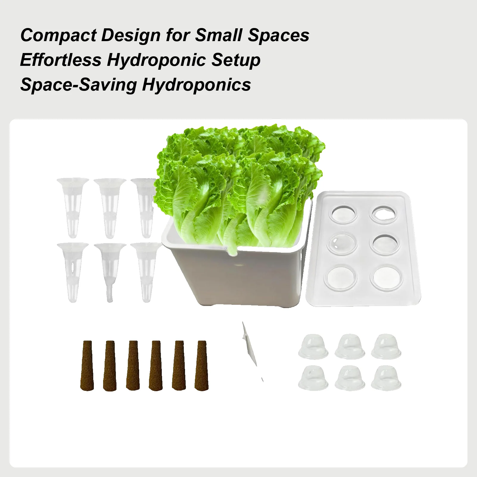 

Hydroponic Seedling Box Complete Set Household Gardening Indoor Hydroponics Seedling Container For Lettuce Flowers Balcony