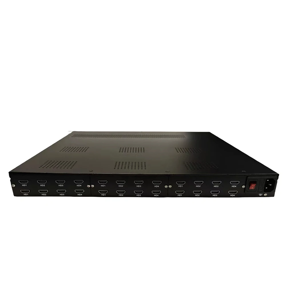 Hot Sale Hotel Cable TV System Equipment 8 12 16 20 24 Channel Hdmi to Rf Ip to Rf HD Encoder Modulator Dvb-t Dvb-c Atsc Isdbt