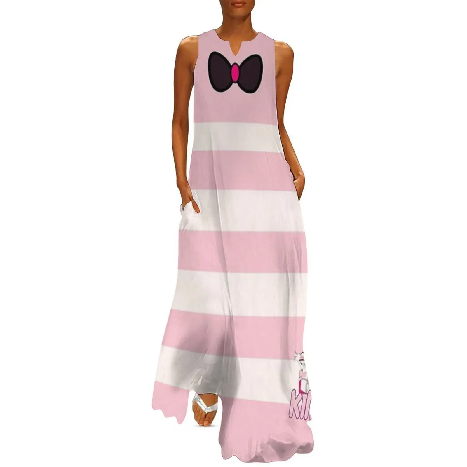 

Striped Kinky Spider Long Dress dresses for womens 2025 Woman clothes women's evening dresses 2025 dresses for womens